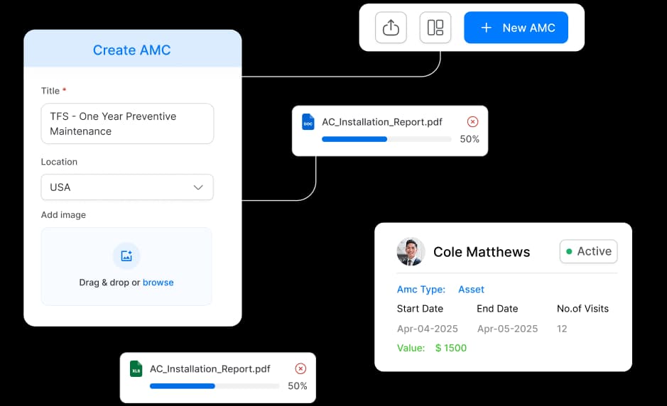 AMC Management Dashboard