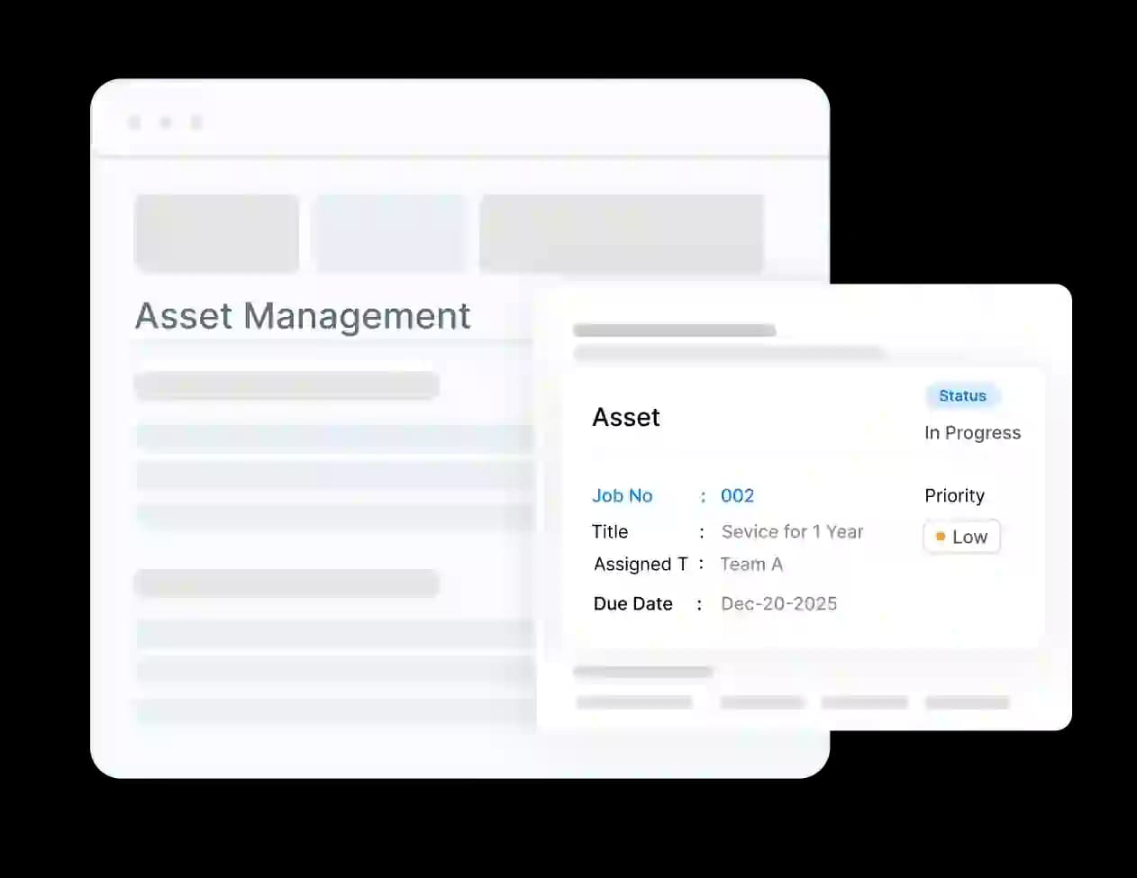 Asset Management Dashboard