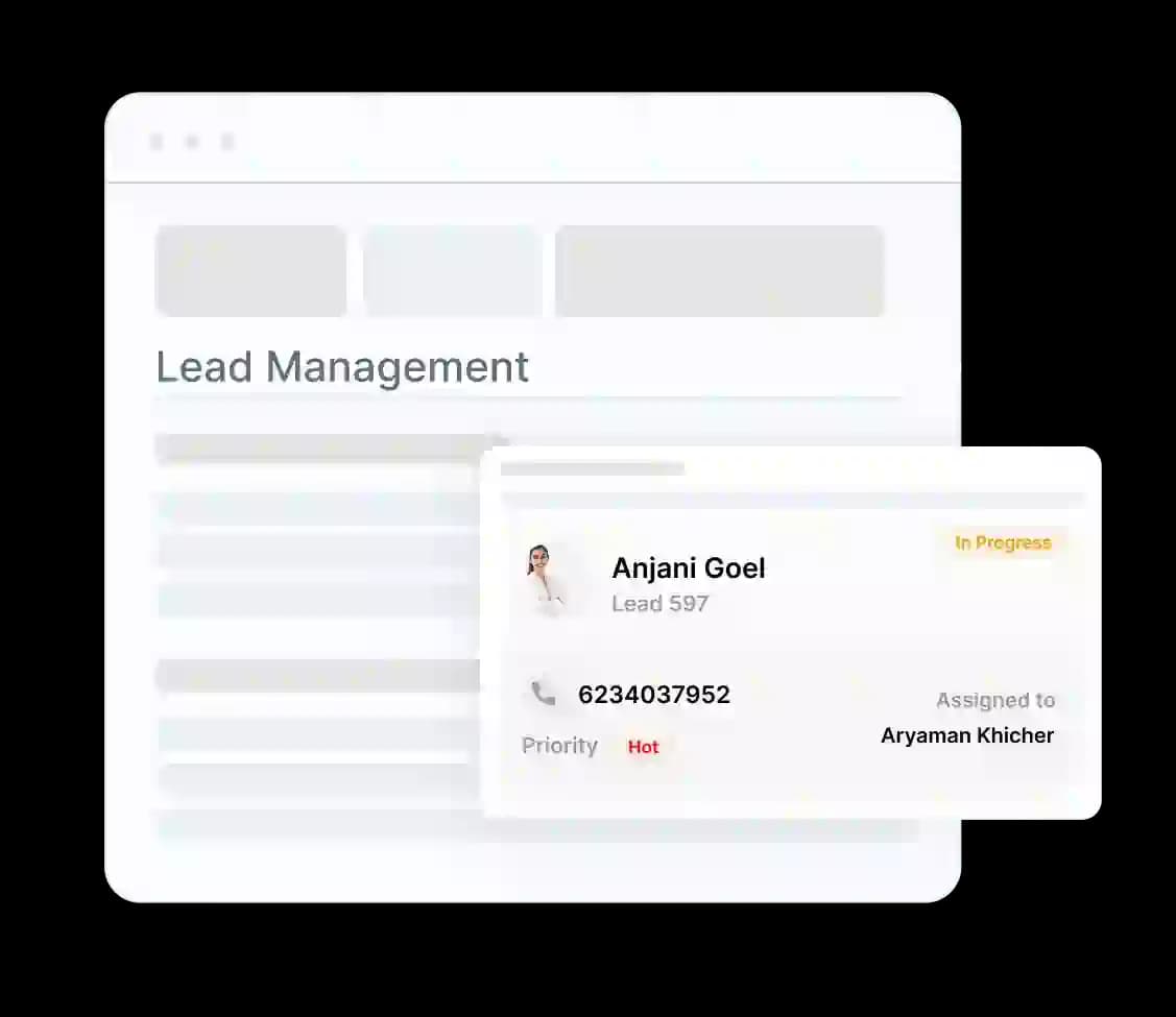 Lead Management Dashboard