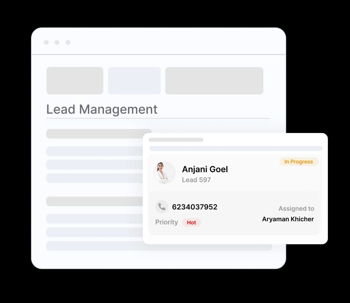 Lead Management Dashboard
