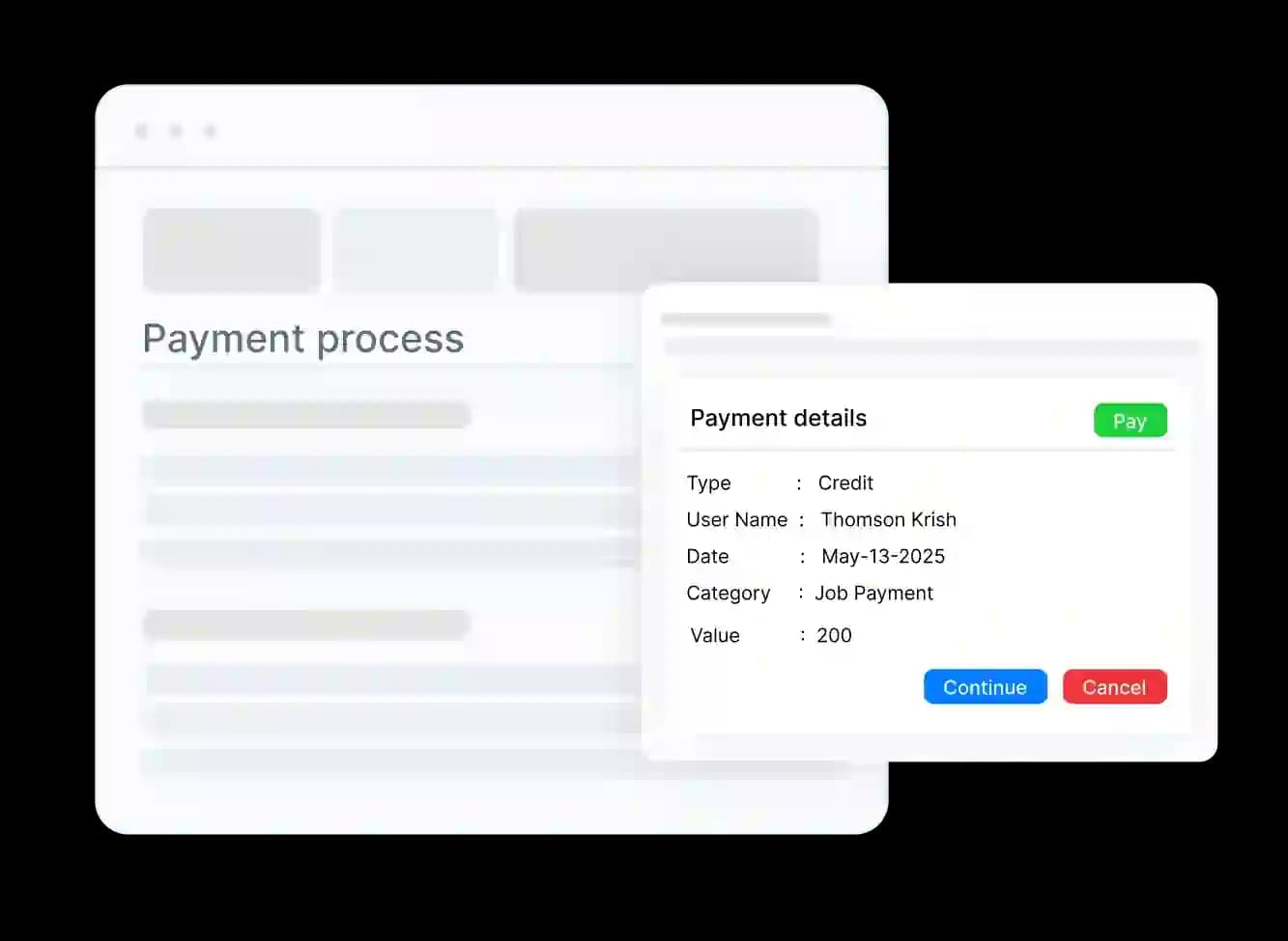 Online Payment Process