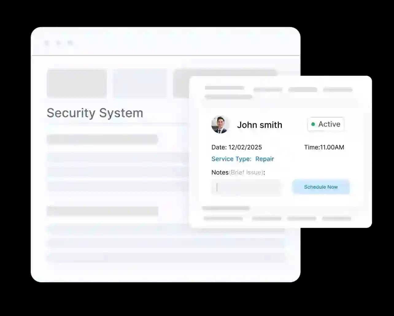 Security System Banner