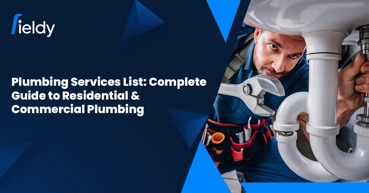 Plumbing Services List 2026 & Beyond: Complete Guide to Residential & Commercial Plumbing Services