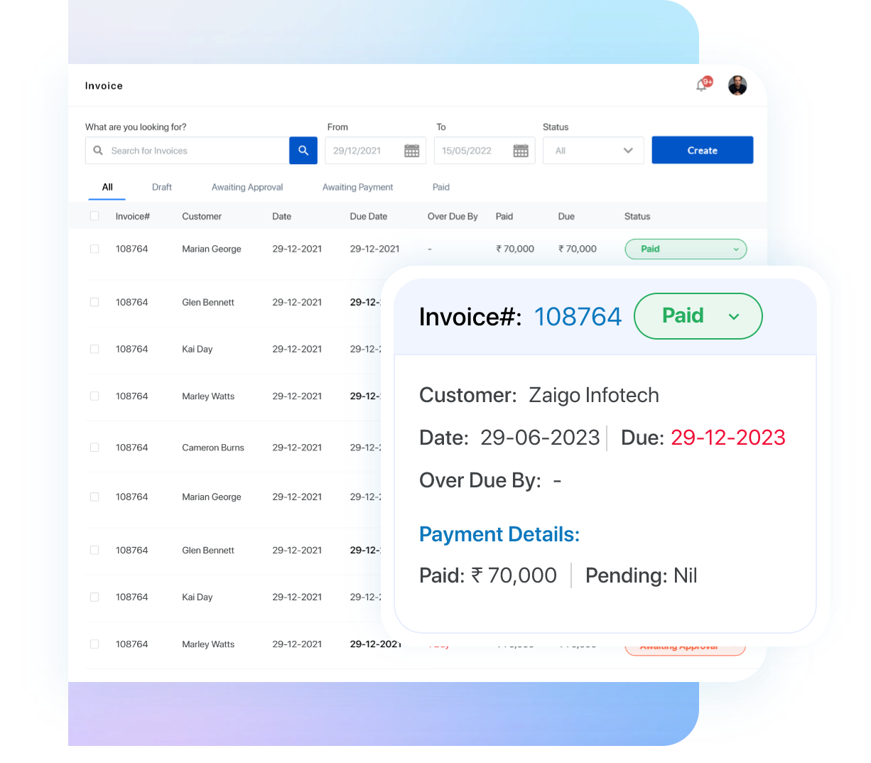 Client Experiences in Invoicing